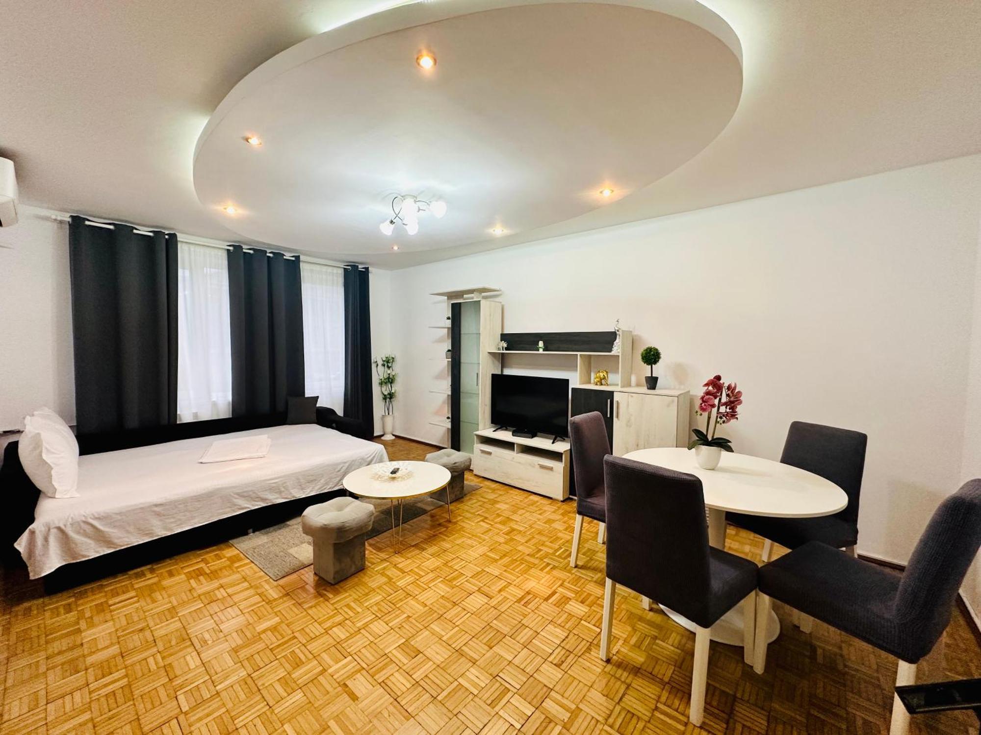 Chic Comfort 1Bdr With Landmark View - Concerthall Bukarest Exterior foto